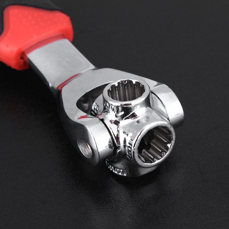 Multi-functional Universal Wrench Socket Set All-in-one Wrench Socket Set Adjustable Tools(Random Color)