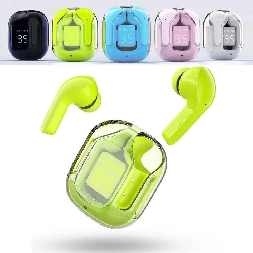 Air31 Earbuds Wireless Crystal Transparent Body | Air 31 Bluetooth Ear Buds