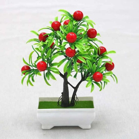 Artificial Apple Fruit Tree Decoration Piece