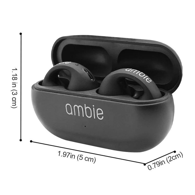 Ambie Wireless Ear Clip Headphones Ear Cuffs Sport Outdoor (random Color)