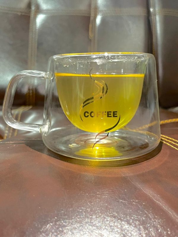 Double Wall Glass Coffee Mug For Drink Tea Coffee And Other Drinks 250ml