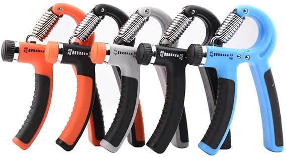 Hand Exerciser | Hand Grip Strengthener Adjustable Resistance Wrist Strengthener Forearm Gripper Hand Workout Squeezer Grip Strength Trainer(Random Colour) Made In China