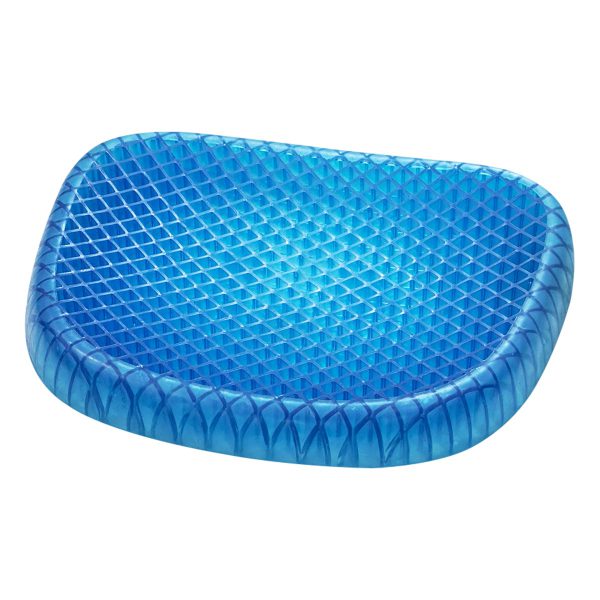 Non Slip Egg Sitter Gel Seat Cushion Soft Sitting Support Pad Cushion For Car And Office Chair Seat Pads Breathable Honeycomb Bike Seat Foam