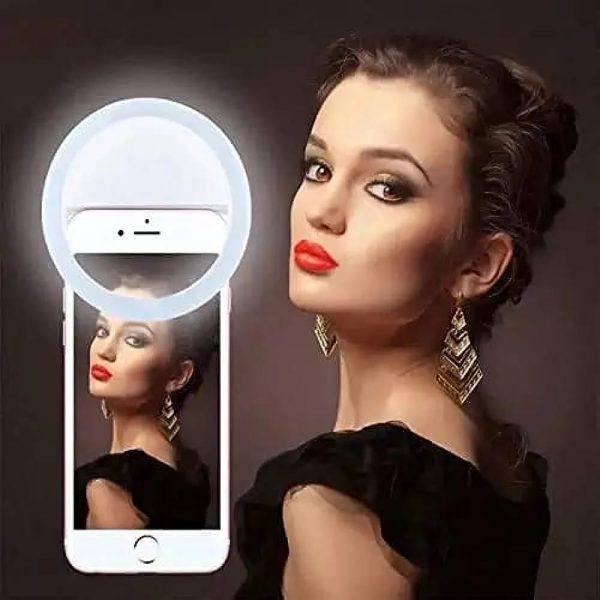 Portable LED Ring Selfie Light Smartphones Tablets Enhancing Ring Light For Photography