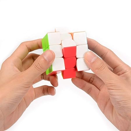 Rubic Cube 3×3 For Kids Magic Speed Square Cube Puzzle Toys High Quality With Box (random Color)