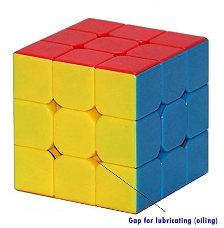 Rubic Cube 3×3 For Kids Magic Speed Square Cube Puzzle Toys High Quality With Box (random Color)