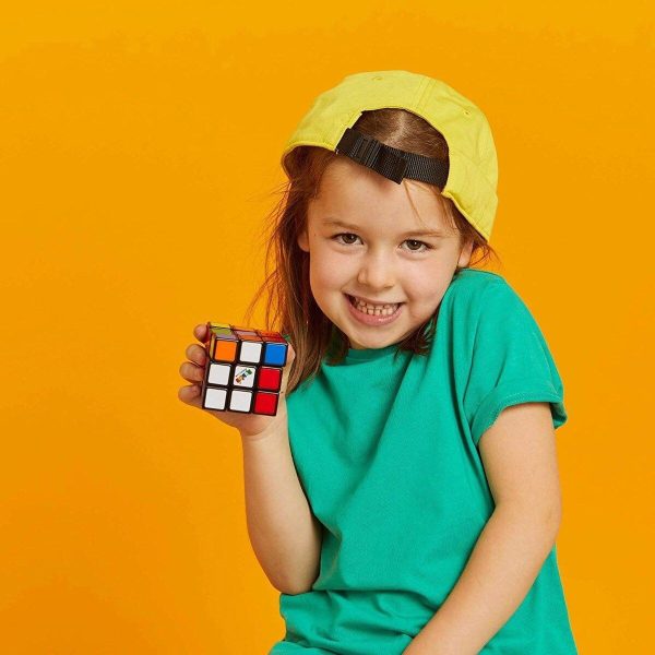 Rubic Cube 3×3 For Kids Magic Speed Square Cube Puzzle Toys High Quality With Box (random Color)